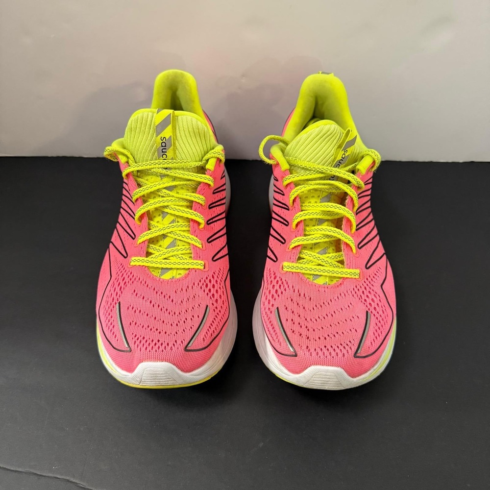 Saucony Endorphin Shift Womens Running Shoes Pink Citron Size 10 - Picture 10 of 15
